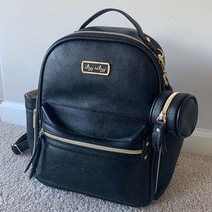 Itzy Ritzy Mini Diaper bag with Pacifier Keychain and Changing mat